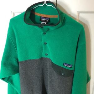 Patagonia, Men’s, fleece pullover, size S